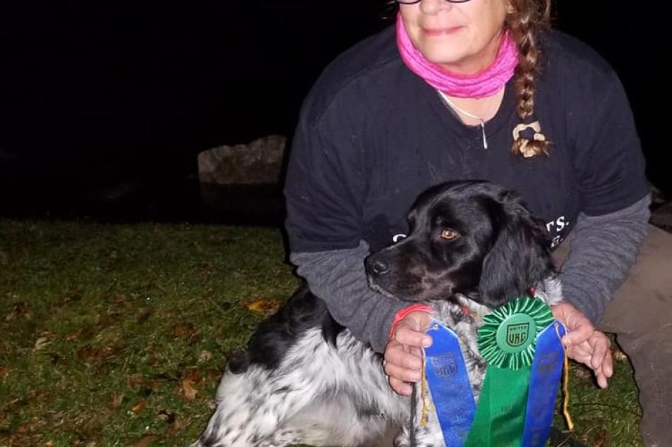 Roky with awards with Kelly