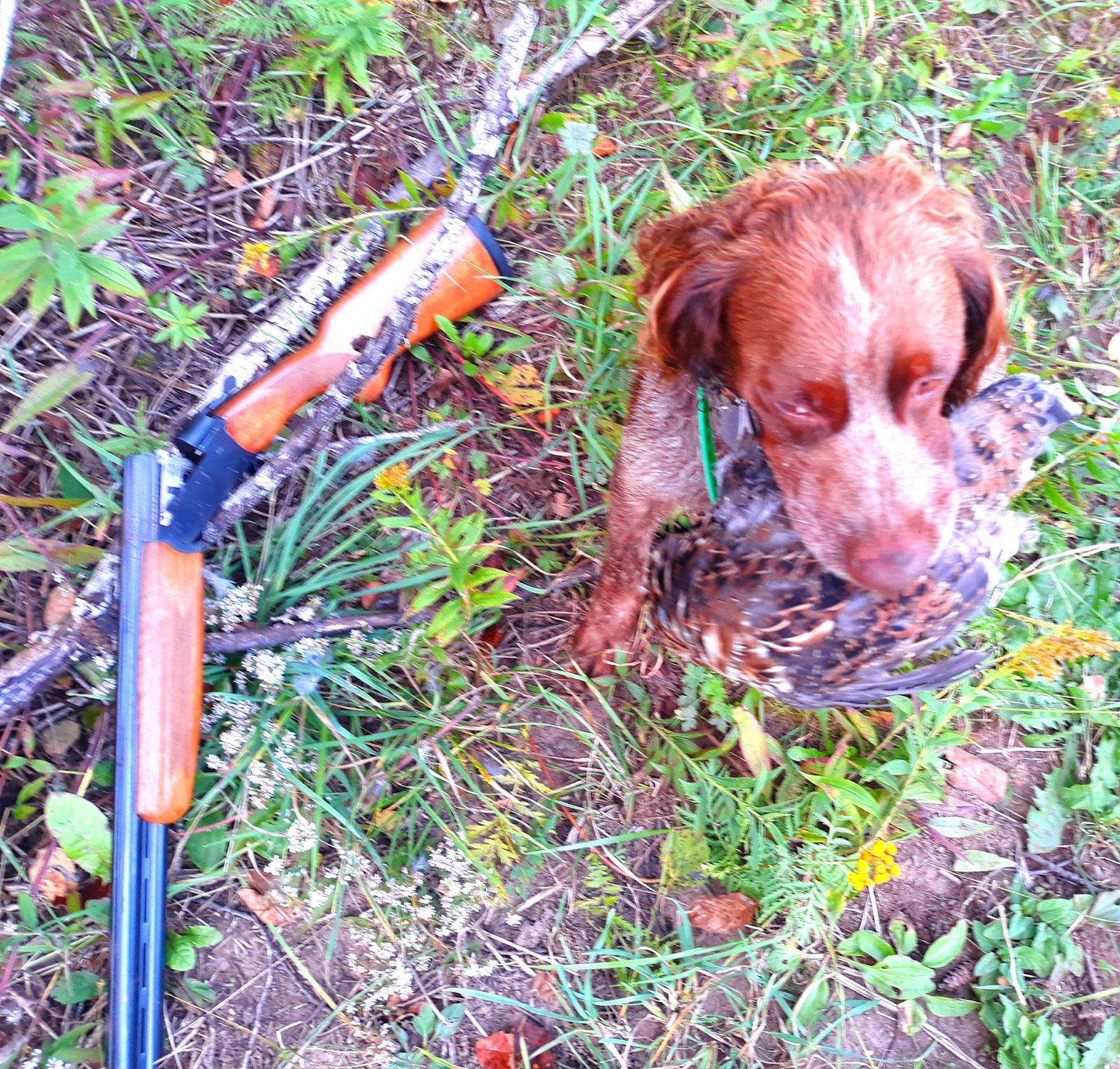 jyncks with a gun during hunt 
